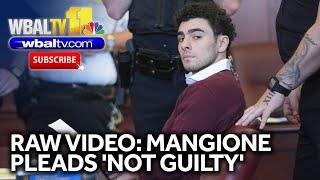 Raw video: Luigi Mangione pleads not guilty to state charges