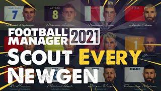 FM21 | How To Scout EVERY Newgen / Regen in Football Manager 2021