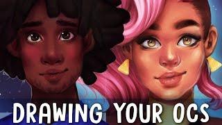 DRAWING YOUR OCs | Episode 1| Jenna Drawing