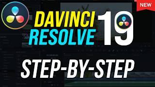DaVinci Resolve 19 - Complete Beginner Tutorial