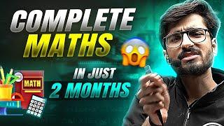 How to Complete Class 10th MATHS Syllabus in 2 Months? Perfect ROADMAP !!