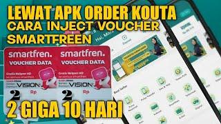 Cara Inject Voucher Kosong Smartfen Lewat Order Kouta Terbaru #orderkouta #smartfren