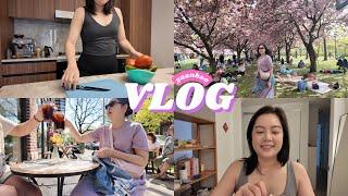 回歸拍紐約VLOG🫶新生活開始！忙碌的紐約人週末聚會滿滿＆分享健康飲食心得～