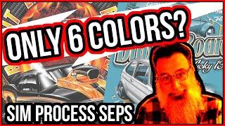 Using minimum colors to simulate full color artwork - Color separation tips & tricks