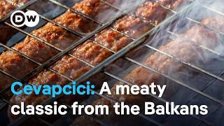 How different types of Cevapcici are made in the Balkans