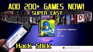 Add 200+ GAMES NOW to your PlayStation Classic with True Blue Mini Overdose Hack Stick. Super Easy!