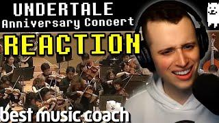 Undertale 5th Anniversary Concert (Full) REACTION | Guitar Teacher Reacts