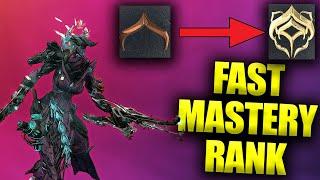 How To Farm Mastery Rank Levels Fast In Warframe!