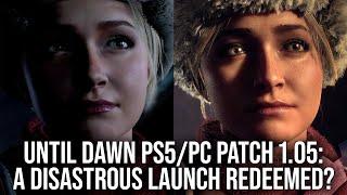 Until Dawn Remake - Patch 1.05 - A Disastrous Launch Redeemed?  PS5/PC Tech Review