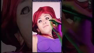 Transforming into Teen Titans Raven and Starfire  ft. Ethan Becker