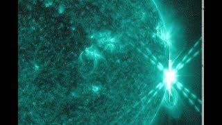 4K Video of September Solar Flares