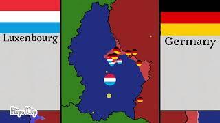 Germany VS Luxenbourg | Edited mapping