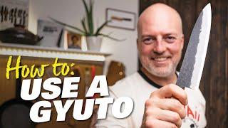 How To Use A Gyuto - Japanese Knife Skills