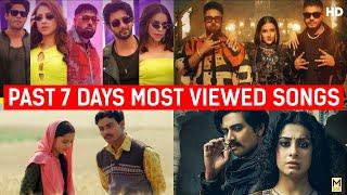 Past 7 Days Most Viewed Indian Songs On Youtube (16 June 2024)| #youtube