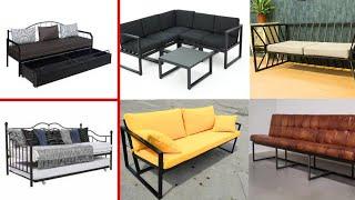 TOP 30 MODERN METAL SOFA DESIGN IDEAS 2023/ LATEST SOFA FRAME IDEAS