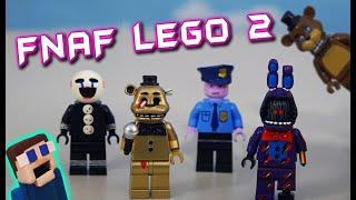 FNAF LEGO 2 Official Bootleg Set! More Mini Figures Unboxing of Five Nights at Freddy's