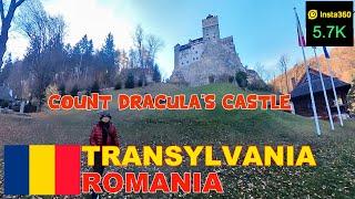 INSIDE-OUT DRACULA CASTLE #transylvania #dracula #insta360 #viralvideo