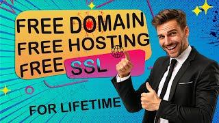 Get Your Free Website with Hosting, Domain, and Unlimited Bandwidth Now! | Free Domain and hosting