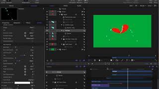 NOT a Tutorial: Apple Motion Broken Heart Walkthrough, explanation.