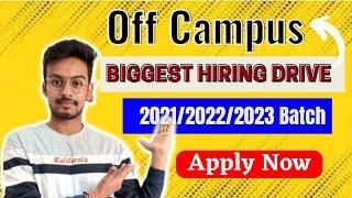 Latest Hiring | Off Campus Drive | 2021 | 2022 | 2023 Batch Hiring | Latest Jobs | Kn Academy