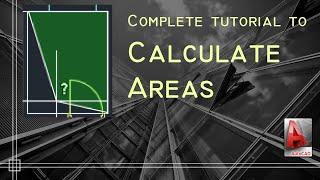 Autocad - Calculate Areas in Autocad (Complete tutorial)