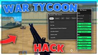 War Tycoon Script Hack GUI: Auto Farm, Aimbot, Infinite Money, Teleport, ESP & More | (*PASTEBIN*)