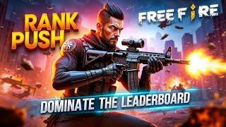 FREE FIRE   LIVE ROAD TO 110K FUN WITH UNLIMITED CUSTOM AND CS  RANKED PUSH