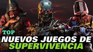 10 VIDEOJUEGOS de SUPERVIVENCIA NUEVOS PARA 2024 