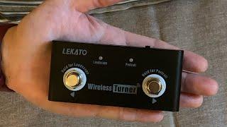Lekato Rechargeable Wireless Page Turner