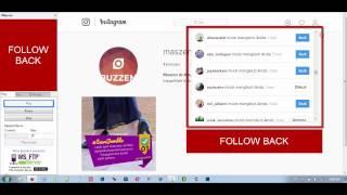 Instagram Auto Follow | Auto Follow Back | Auto Unfollow with iMacros Script