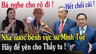 Tin Mới! Lên Tiếng Bà Nguyễn Phương Hằng Nói Công Giáo Đứng Sau Sư Thích Minh Tuệ - Xin Cầu Nguyện