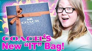 Unboxing the New Coach "IT" Bag (in a Fresh New Color) || Autumn Beckman