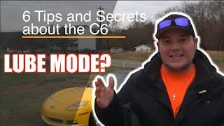 6 C6 Corvette Tips and hidden features you didn't know about [6 BLEW MY MIND]