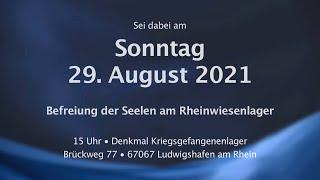 Aufruf zum Rheinwiesenlager am Sonntag den 29.08.2021