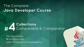 Java Course - 5 of 7 - Comparable and Comparator