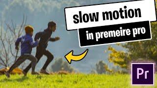 Create Smooth slow motion | premiere pro tutorial [ Hindi ]