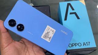 Oppo A17 Lake Blue Unboxing, First Look & Review | Oppo A17 Price, Specifications & Many More