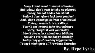 Kodak Black - Today (Lyrics)