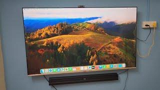 Thomson TV + Apple Mac Mini setup | M2 Chip | 65 inch TV as a Monitor for Mac | 