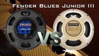 Cannabis Rex vs G12M-65 CreamBack, Blues Junior