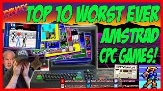 [AMSTRAD CPC] The Top 10 WORST Ever Amstrad CPC Games!