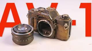 From Zero to Hero - Repair and Restore Broken 1979 Canon AV-1 Analog Film camera.