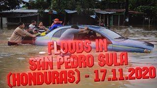 Floods in San Pedro Sula Honduras   17 11 2020