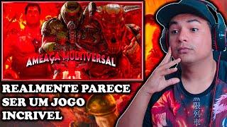 REACT O Poder ABSURDO de Doom Slayer (DoomGuy) | Mr Warcia