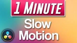 Davinci Resolve 15 - How to do Slow Motion (Fast Tutorial)