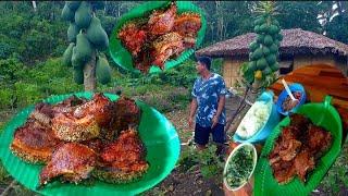 Buhay Probinsya Pag Luluto Ng Pork chop At Gulay Na Malunggay |Binatang Pinoy