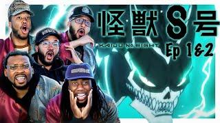 The Man Who Became a Kaiju | Kaiju No. 8 Ep 1 & 2 Reaction!