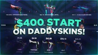 $400 START ON DADDYSKINS!