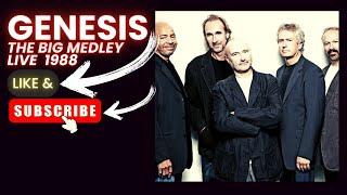 Genesis live : a big medley (19mn !) for the Atlantic Records anniversary  (1988)