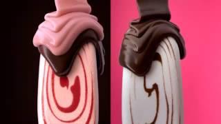 New Magnum Ice Cream Pink & Black Advert 2015